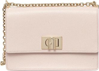 Furla 1927 S Schoudertas - Dames - Schoudertassen - Roze - ONE Size - Leer - Tassen