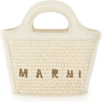 Marni Tropicalia Cotton Woven Micro Bag