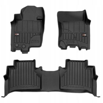 OEM Alfombras Y Felpa De Goma Nissan Navara 4 2014-2022 3d Trough
