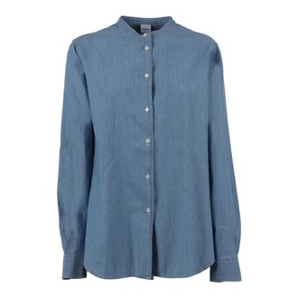 Aspesi Camicia - female - Aspesi - Shirts - Blue - XL - Blouses & Shirts