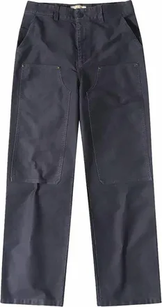 Le Mont St Michel Mens Percey Patch Carpenter Pants In Graphite