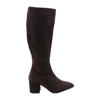 &Egrave; Mia Heeled Boots, female, Brown, 6 UK, Libin stylish Laars boots