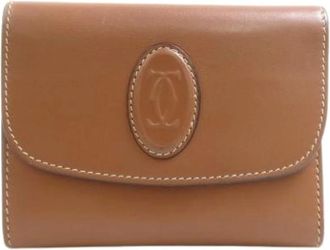 Cartier Pre-owned Portamonete Vintage - - Pre-owned - Donna - Marrone - ONE SIZE