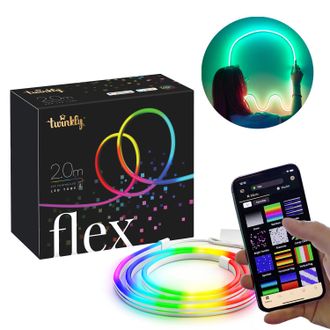 Twinkly Luci di Natale 2 metri Led Flex Twinkly