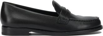 Tory Burch Klassieke Penny Loafer - Dames - Loafers - Zwart - 35 EU - Leer - Schoenen