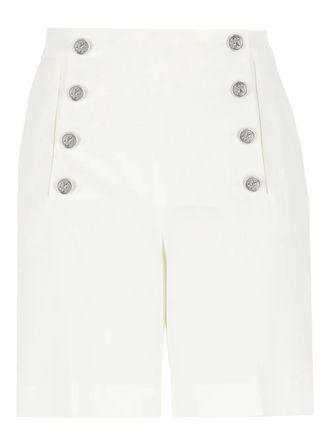 Etro High-waist shorts met knoopsluiting - Beige
