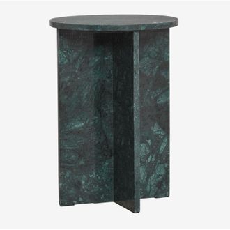 Sklum Confezione da 2 comodini rotondi &Oslash;35 cm in marmo Mencia SKLUM