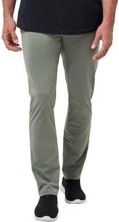 Travis Mathew Open to Close Performance Pants in Dark Olive at Nordstrom Rack, Size 42