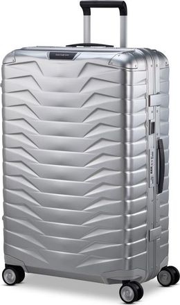 Samsonite Proxis Aluminum Large Hardside TSA Friendly Spinner in Aluminum Silver at Nordstrom