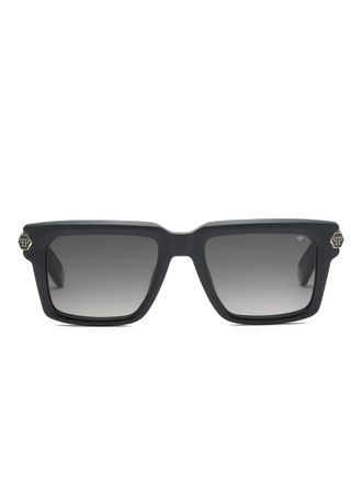 Philipp Plein Eyewear square-frame sunglasses - men - Acetate - One Size - Black