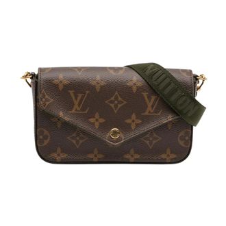 Louis Vuitton Pre-owned Envelope Crossbody Bag - Dames - Pre-owned - Bruin - Maat: ONE Size