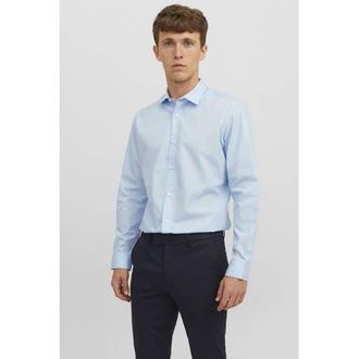 Jack & Jones ESSENTIALS zakelijk overhemd lichtblauw