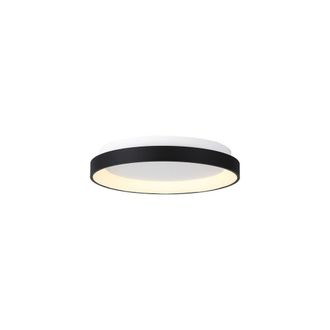 Netlighting Niseko Ring Ceiling 78cm 58W LED 3000K 4700lm Black 3yrs Warranty