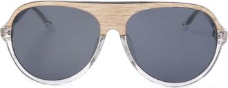Linda Farrow PHILLIP LIM PL126 C1 Mens Sunglasses Brown Size 59