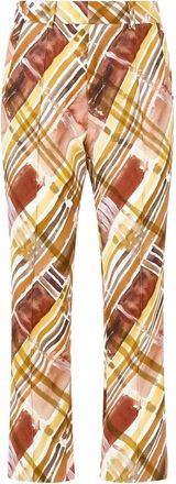 Rosie Assoulin Pantaloni tartan Oboe - Toni neutri