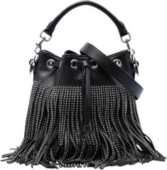 Saint Laurent Pre-owned Emmanuelle Bucket Bag - Dames - Vintage Tas - Zwart - ONE Size - Leer - Vintage