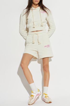 Versace Jeans Couture Hoodie, Womens, Cream