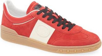 Valentino Garavani Upvillage Low Top Sneaker in Red/coral/Ivory at Nordstrom, Size 13Us