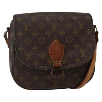 Louis Vuitton Pre-owned Canvas Cross Body Tas - Dames - Pre-owned - Bruin - Maat: ONE Size