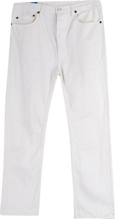 Acne Studios Studios White Straight Leg Jeans Size XS