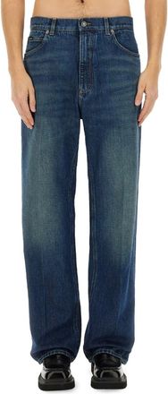 Dolce & Gabbana Blue Mid Rise Jeans