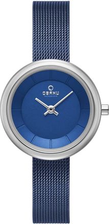 Obaku Womens Stille Arctic Blue Dial Watch
