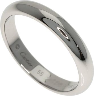 Cartier Platinum Platinum 950 Wedding Ring (Pre-Owned)