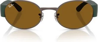 Ray-Ban 52mm Oval Sunglasses in Copper /Brown at Nordstrom