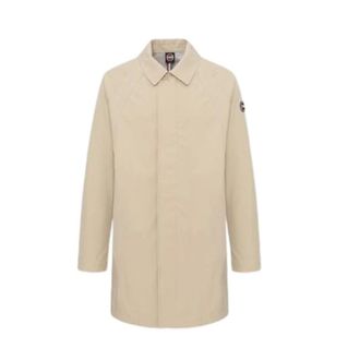 Colmar Single-Breasted Coats, male, Beige, Size: L Originals Jackets Sand