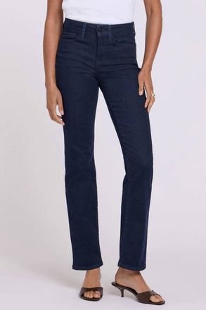 NYDJ Marilyn Straight Jeans In Rinse Blue
