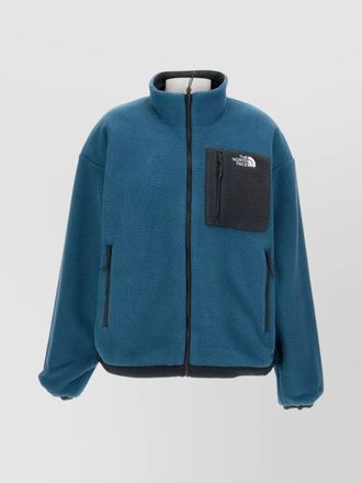The North Face versatile jacket with high collar and pockets