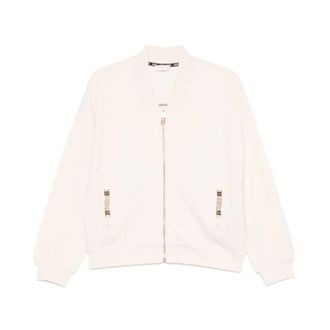 Liu Jo Zip-throughs, female, Beige, Size: XL Zip-through Sweatshirt