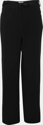 Marina Rinaldi Voyage By Marina Rinaldi Black Crepe Pants