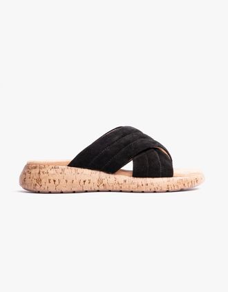 Hush Puppies Womens Hush Puppies SARAH Womens Sandals Black - Size: 6