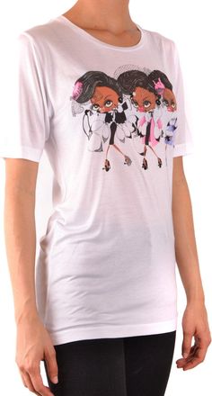 Dsquared2 T-Shirt mit kurzen &Auml;rmeln Wei&szlig;