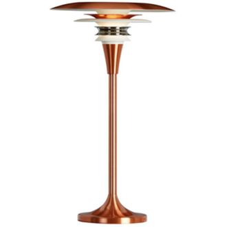 Belid Diablo L&aacute;mpara De Mesa Moderna Davinci 20cm Cobre, Cable De Encendido 1x G9