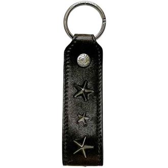 Jimmy Choo London Leather Keyring (Pre-Owned)
