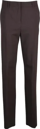 Marella Broeken, Dames, Bruin, XS, Wol, Motrice Broek