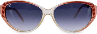 Saint Laurent Pre-owned Womens Vintage Plastic Sunglasses - Red - One Size