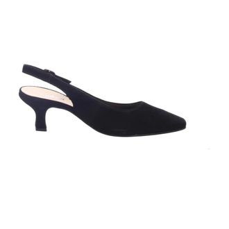 Gabor Sling Pump - Dames - Schoenen - Zwart - Maat: 38 EU Velours