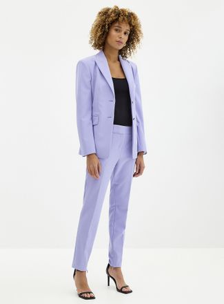 HUGO BOSS Womens Hedima lavender pant Fit: Slim leg, high rise