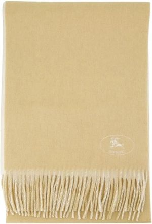 Burberry Mu Sld Ekd Stamp Scarf - Dames - Wintersjaals - Beige - ONE Size - Kasjmier - Accessoires