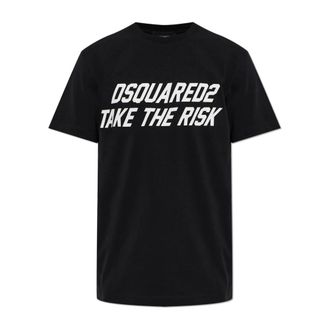 Dsquared2 Hombre, Camisetas, Negro, Talla: XL