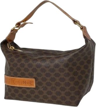 Celine Pre-owned Shoulder Bags, female, Brown, Size: ONE SIZE Pre-owned Vintage Handbag