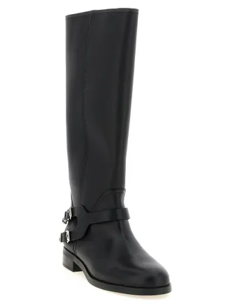 Pinko Cheval Boots - Black