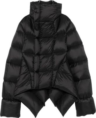 Rick Owens Naska Dekbed - Dames - Gewatteerde jassen - Zwart - S - Nylon - Jassen