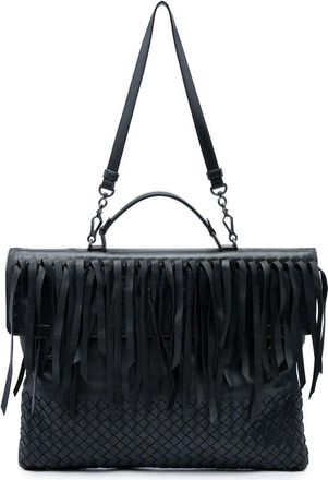 Bottega Veneta Pre-owned Bottega Veneta Nappa Intrecciato Fringe Business Bag Ladies 0CI9U234DWK05QHW