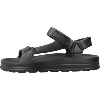 Lemon Jelly Platte Sandalen met Bandjes - Dames - Sandalen - Zwart - 39 EU - Schoenen