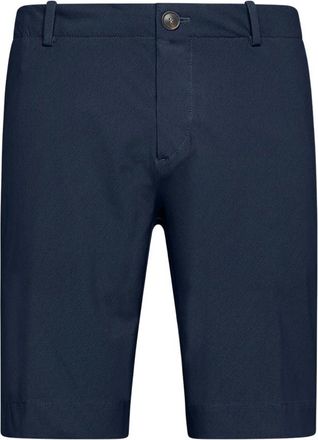Roberto Ricci Design Bermuda Techno Wash Casual Shorts - Heren - Korte Broeken - Blauw - XS - Korte Broeken