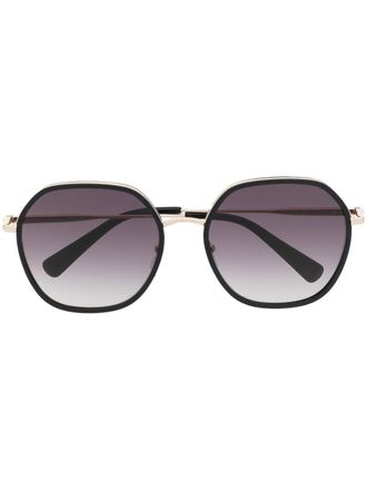 Longchamp Bril met oversized montuur - Zwart